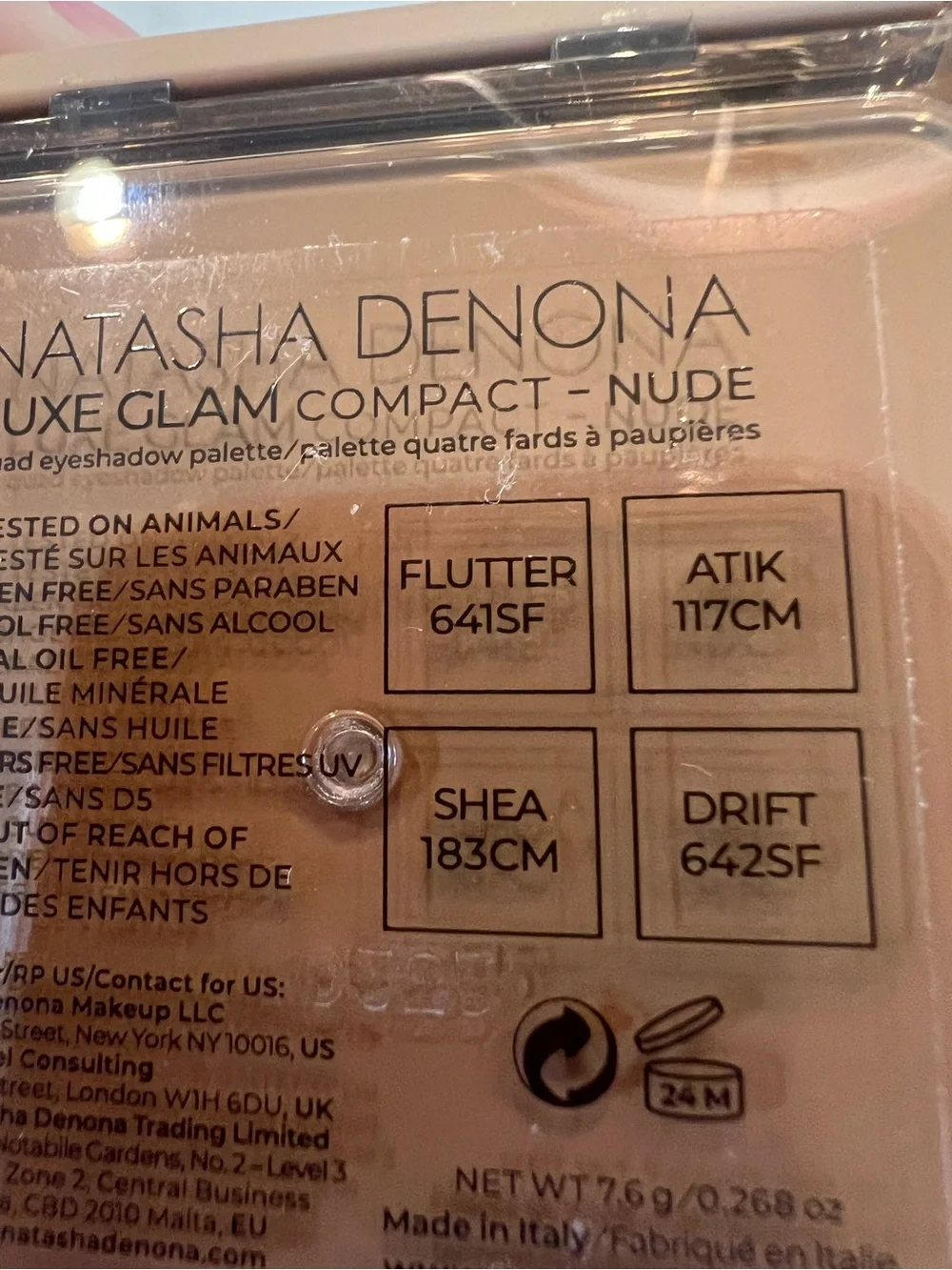 Natasha Denona Luxe Glam Nude quad